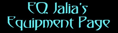 Jalia's Equpiment Logo