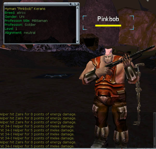 Pinkbob the Soldier