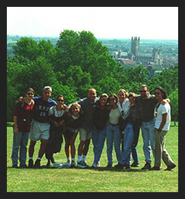 The group from Canterbury.