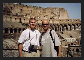 Lee & I at the Colloseum