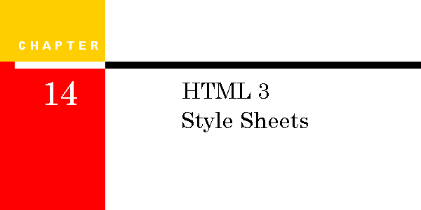 Chapter 14: HTML 3 Style Sheets