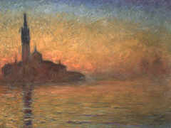 Twilight in Venice, Monet