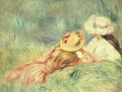 Girls on the Edge of the Water, Renoir, 1893