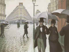 Paris Street Rainy Day, Caillebotte 