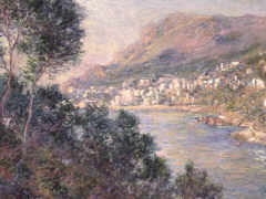 Monte Carlo, View of Cape Martin, Monet, 1884