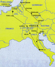Map of Europe