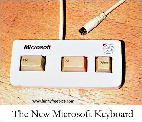THE NEW MICROSOFT KEYBOARD