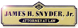 James Snyder Attorney at Law in Blount County Tennessee