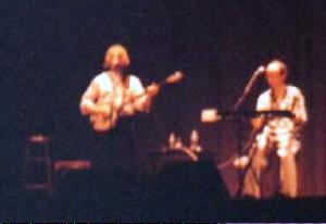 Nick with Peter on Banjo