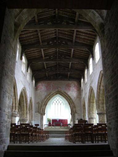 Burton Dassett, interior from the tower