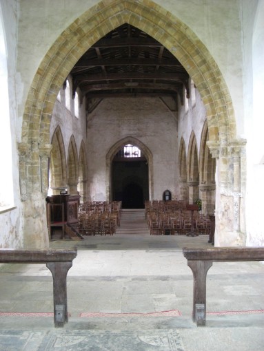 Interior from the altar