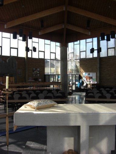 Exterior from the altar