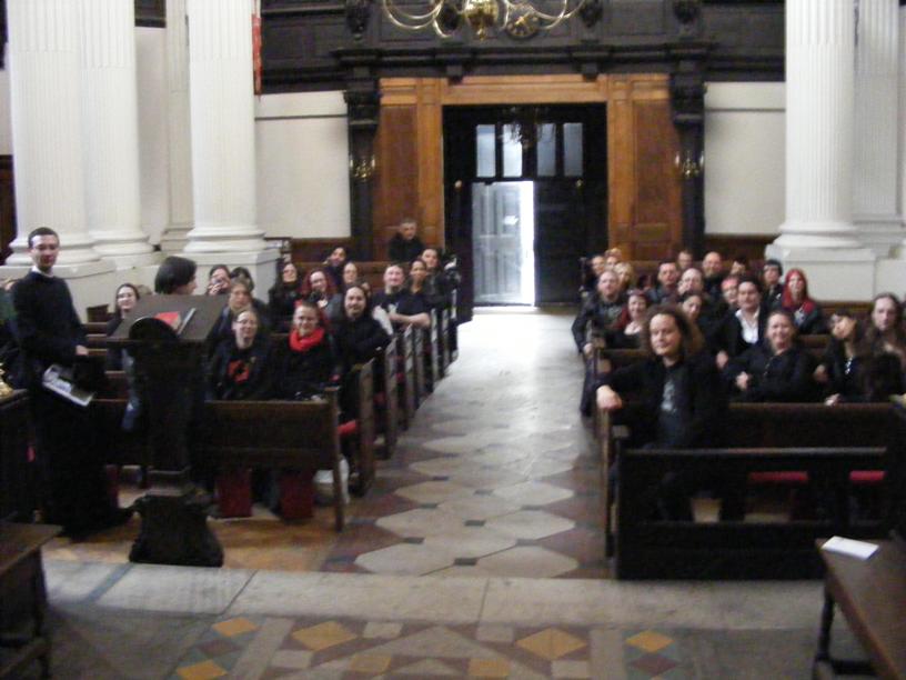 Goths at St Mary Woolnoth, courtesy of Dex