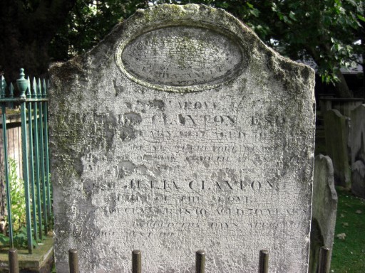 Headstone at Bunhill Fields
