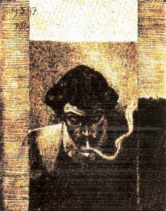 Karel Hlavacek self-portrait