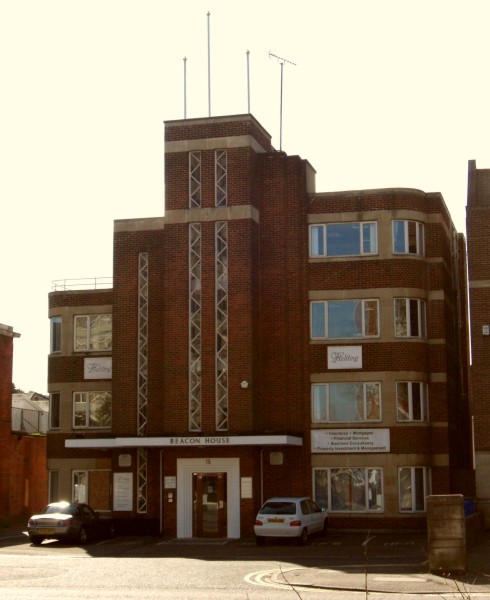 Buildings on Holdenhurst Road