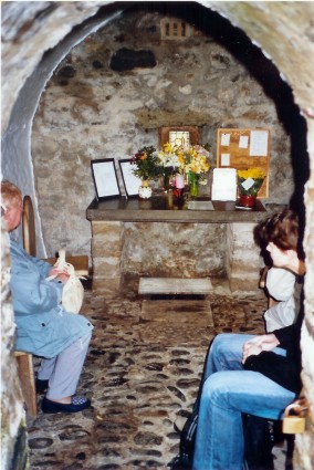 St Trillo's chapel interior