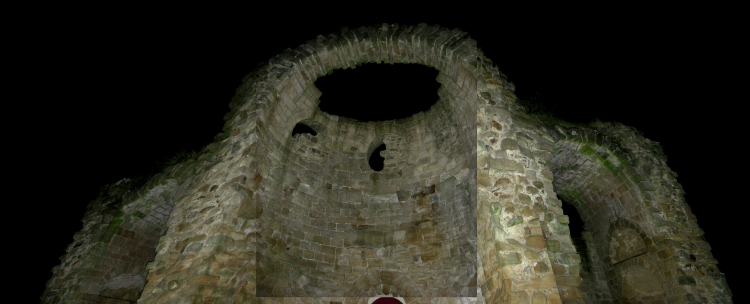 The Ruin at night
