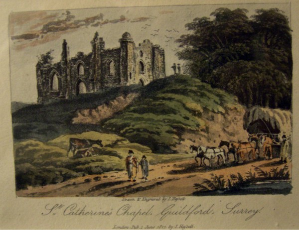 St Catherine's, Guildford, print