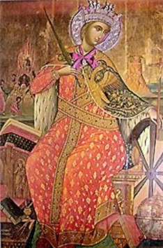 St Catherine icon