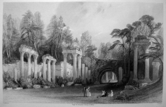 Print of the ruins whose location I still will not tell you