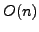 $O(n)$
