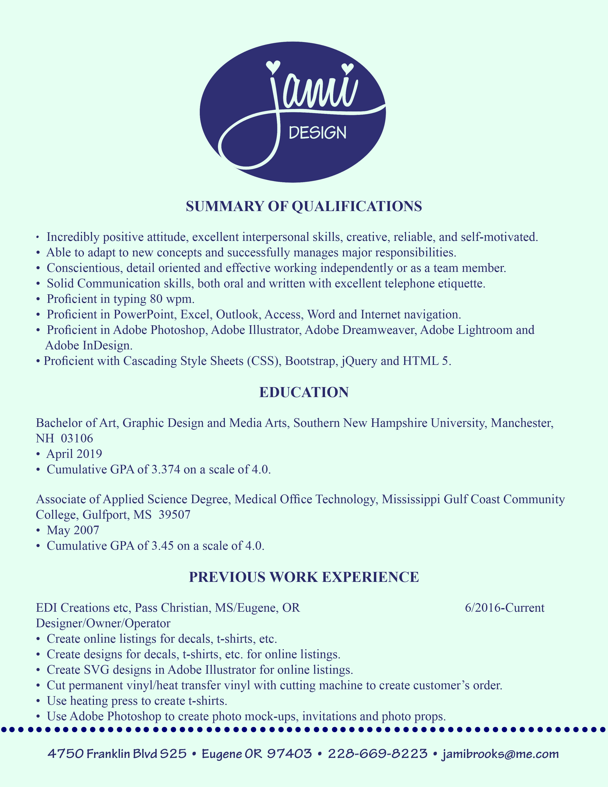 resume