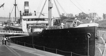 SS Liebenfels in Charleston, May 1917