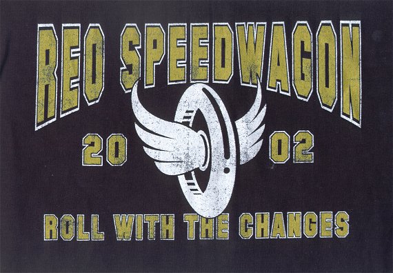 REO shirt from the Moline show/Lorrie says they also have shirts w/REO & Styx info combined