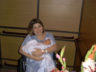 Heather and Marshall going home