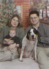 My family - Christmas 2001