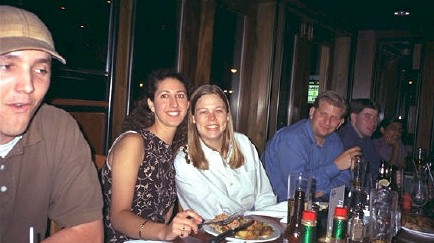 Maura and Allyson at the Malibu Grill