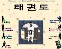 Tae Kwon Do Home Page in Korea Logo