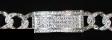 ICED OUT ID Bracelet 8 1/2" LONG