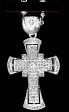 ICED OUT CHARM WITH SPECIAL 30" CHAIN SHOWN IN THE PICTURE
