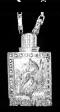 ICED OUT CHARM WITH SPECIAL 30" CHAIN 