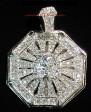 HIP HOP CHARM.SOLID MADE CHARM.SET WITH HUNDREDS CUBIC ZIRCONIAS