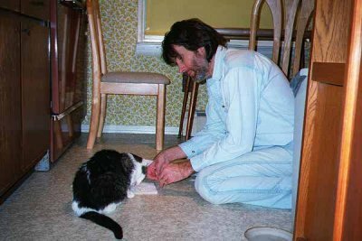 Biffy with 'Pops'