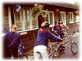 BMXing on Camp 2000