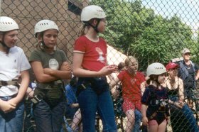 Getting ready for climbing