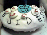 Picture of girls doing Confectionery Badge