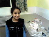 Picture of girls doing Confectionery Badge
