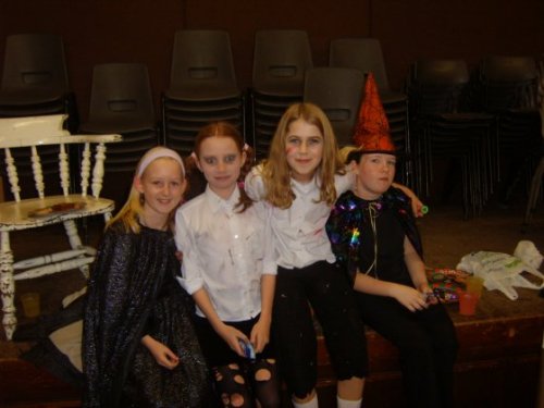 Picture of our halloween party