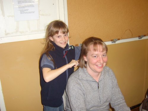 Picture of our pampering night