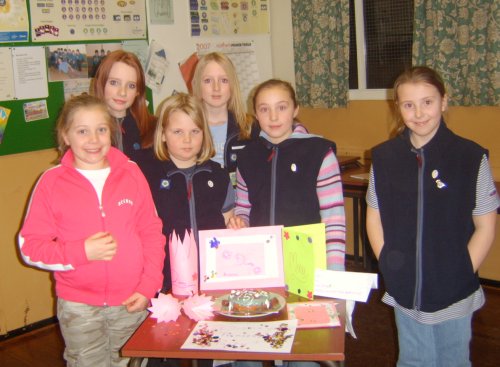 Picture of girls doing challenge