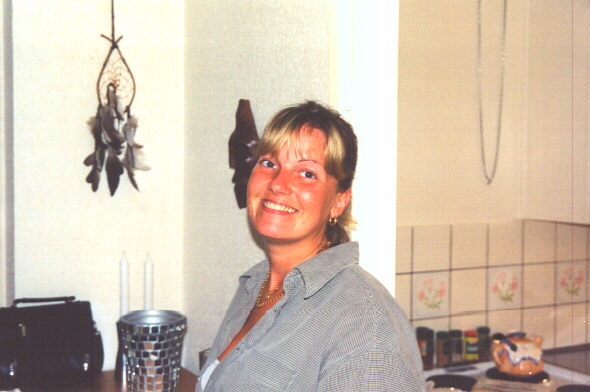 Me in my apartment