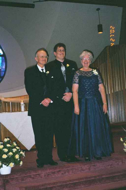 Tim with his parents Joseph & Patricia Sweeney