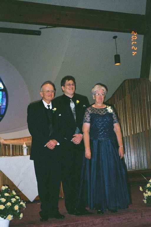 Tim & his parents again