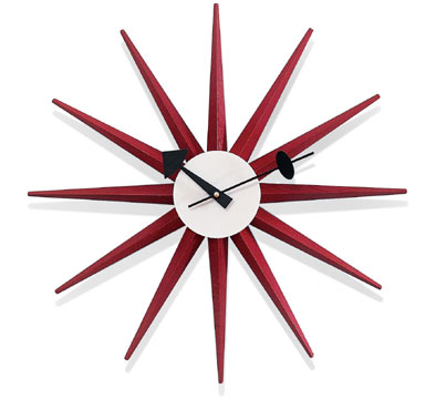 george nelson clock