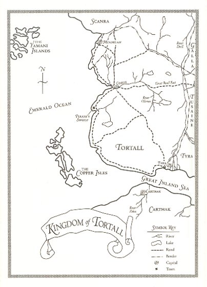 Tortallan Map in POTS
